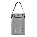 Skládací nákupní taška na kolečkách NILS NC4305 Premium 50L šedá