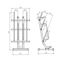 Sestava 10 sad na Body pump HMS SBP22 a stojanu STR40