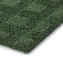Gumová dlažba S800 V25/R15 - 50 x 50 x 2,5 cm zelená