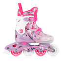 Dětské kolečkové brusle NILS Fun NJ1025 FLIPZY růžové