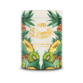 Dezert KFD džemík s příchutí ananasu a kiwi 1 kg s expirací 12/2023
