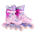 Kolečkové brusle NILS Extreme NA13102 růžové