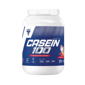 Trec Casein 100 600g s příchutí smetana-vanilka - před expirací