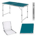 Skládací kempingový stůl NILS Camp NC1605 modrý