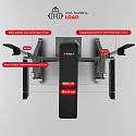 Benchpress lavice HMS LS6803 s bezpečnostními zarážkami