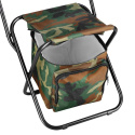 Skládací židle s úložným prostorem NILS Camp NC3012 maskáčová