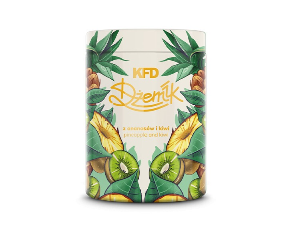 Dezert KFD džemík s příchutí ananasu a kiwi 1 kg