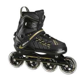Kolečkové brusle NILS Extreme NA1128 černo-zlaté Kolečkové brusle NILS Extreme NA1128 černo-zlaté