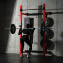 Multifunkční skládací posilovací stojan - Power Rack HMS KLT34 červený