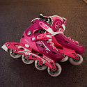 Kolečkové brusle NILS Extreme NA1055 BLAZE růžové