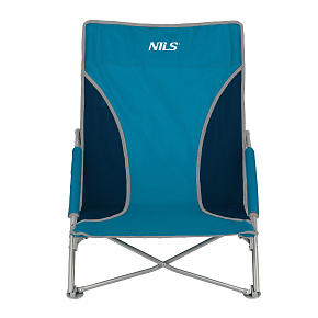 Plážové křeslo NILS NC3035 modro-šedé Plážové křeslo NILS NC3035 modro-šedé