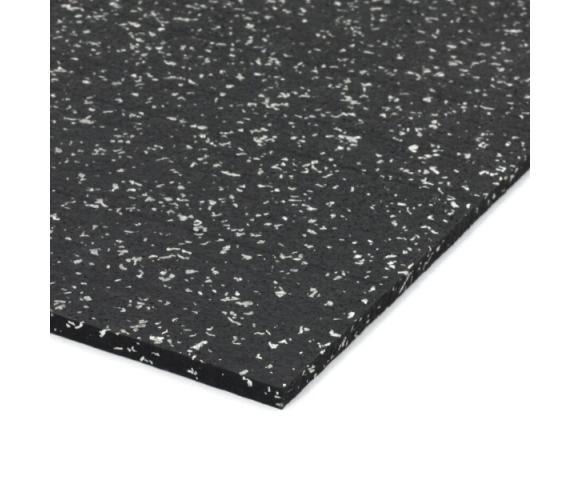 Podlahová guma (deska) SF1050 - 200 x 100 x 0,8 cm, černo-bílá