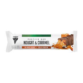 Trec proteinová tyčinka 46g s příchutí nugátu a karamelu