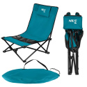 Skládací plážové křeslo NILS Camp NC3306 modré/černé
