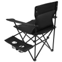 Skládací kempingová židle NILS Camp NC3301 černá