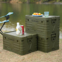 Skládací box s víkem NILS Camp NCB4004 50L zelený