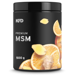 KFD Premium MSM 500 g s příchutí pomeranče se zázvorem