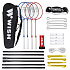 Sada na badminton ALUMTEC 5566 červeno-modrá