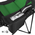 Skládací kempingové křeslo NILS Camp NC3501 zelené