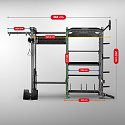 Multifunkční Power Rack s kladkou HMS XENTRYON
