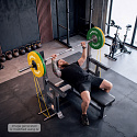 Benchpress lavice HMS LS6803 s bezpečnostními zarážkami