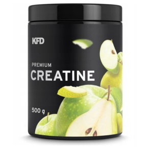 KFD Premium Creatine 500 g s příchutí jablko a hruška - po expiraci
