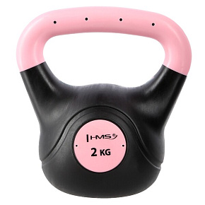 Kompozitový kettlebell HMS KPC02 Vin-Bell 2 kg růžový Kompozitový kettlebell HMS KPC02 Vin-Bell 2 kg růžový