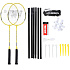 Sada raket na badminton WISH Alumtec 4466, žlutá