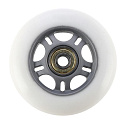 Kolečka Home PU 84x24 82A s ložisky ABEC 7 bílé 4ks