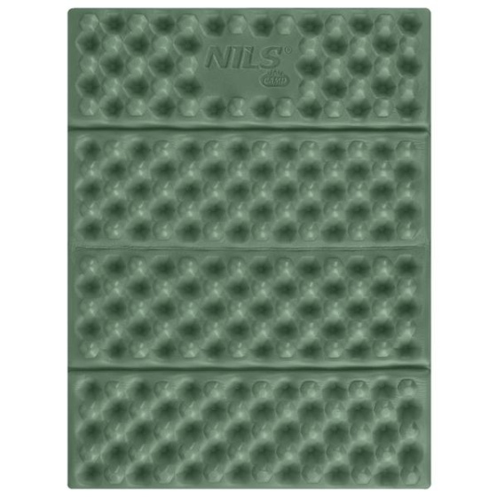 Skládací pěnové sedátko s reflexní vrstvou NILS Camp NC17105 zelené