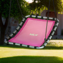 Obdelníková houpačka typu čapí hnízdo NILS Camp NC5045 růžová