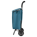 Nákupní taška na kolečkách NILS NC17106 40L tyrkysová