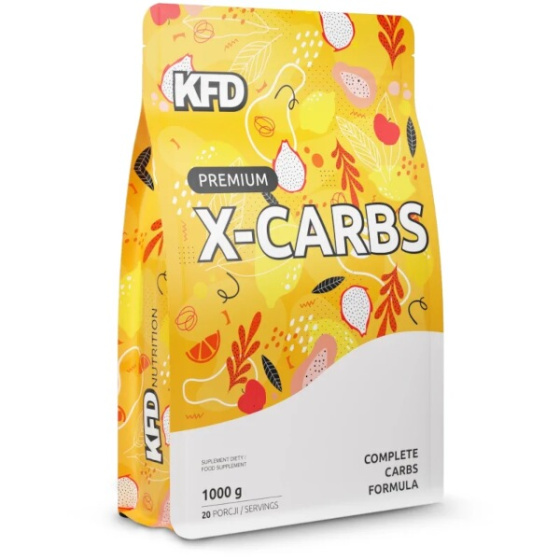 KFD Premium X-CARB 1000 g s příchutí jablko-hruška po expiraci