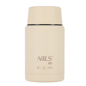 Termoska na jídlo NILS Camp NC3807 béžová 550 ml Termoska na jídlo NILS Camp NC3807 béžová 550 ml