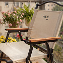 Skládací kempingové křeslo NILS Camp NC4307 béžové