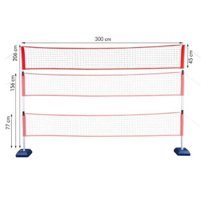 Sada na tenis, badminton a volejbal NILS NT0300