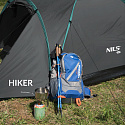 Turistický stan NILS Camp NC6010 Hiker šedý