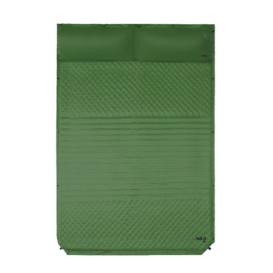 Samonafukovací dvouosobová karimatka NILS CAMP NC4060 zelená