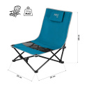 Skládací plážové křeslo NILS Camp NC3306 modré/šedé