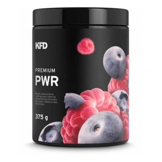 KFD Premium Pre-Workout II 375 g s příchutí malina-borůvka
