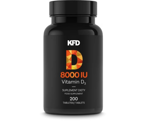 KFD 8000 IU Vitamin D3 - 200 tablet