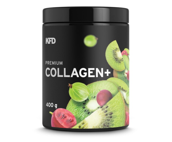 KFD Premium Collagen+ 400 g s příchutí kiwi a angreštu