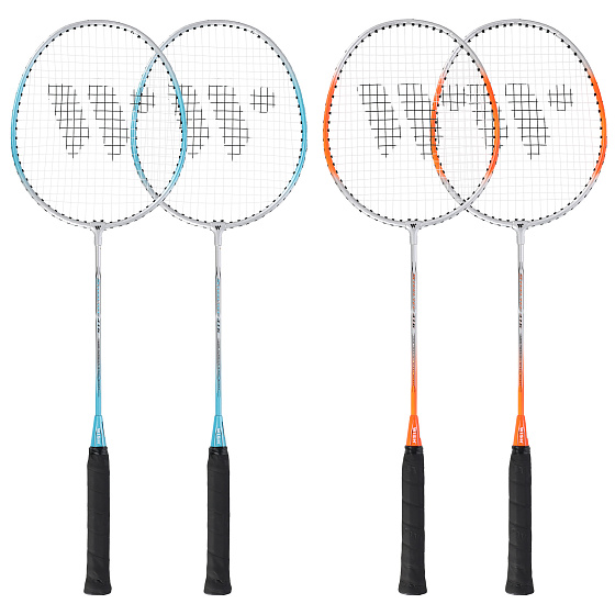 Sada raket na badminton WISH Steeltec 416K