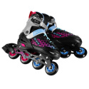 Kolečkové brusle NILS Extreme NH18190A 2v1 Brave růžové