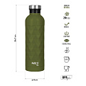 Termoláhev NILS Camp NC3805 zelená 750 ml