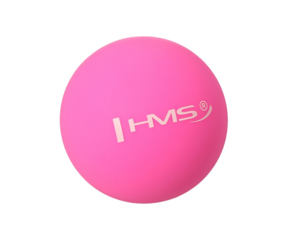 Masážní míč HMS BLC01 růžový - Lacrosse Ball