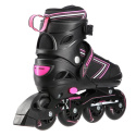 Kolečkové brusle NILS Extreme NA11002 A růžové