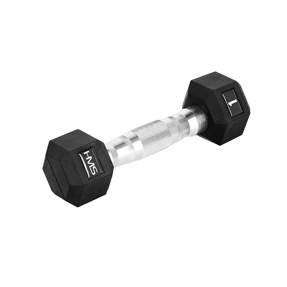 Hexagoniální jednoruční činka HMS HEX Pro