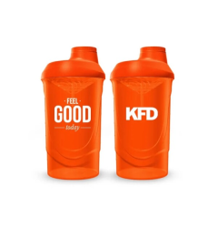 Šejkr KFD oranžový - Feel Good 700 ml