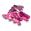 Kolečkové brusle NILS Extreme NA1055 BLAZE růžové
